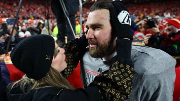 Travis Kelce Gives Girlfriend Taylor Swift’s Music The Corniest Compliment Imaginable