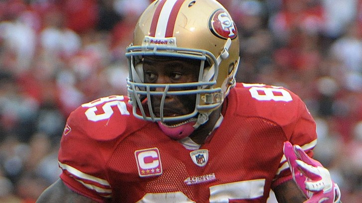 49ers tight end Vernon Davis