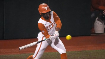 Texas Softball Player Clobbered By Errant Throw Secures Bizarre Walk-Off Win By Sacrificing Body