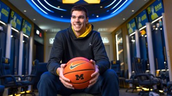 Michigan Basketball Player Proposes To Longtime Girlfriend After Demoralizing In-State Rivalry Loss