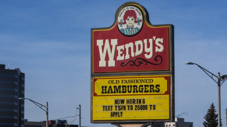 Wendy's sign