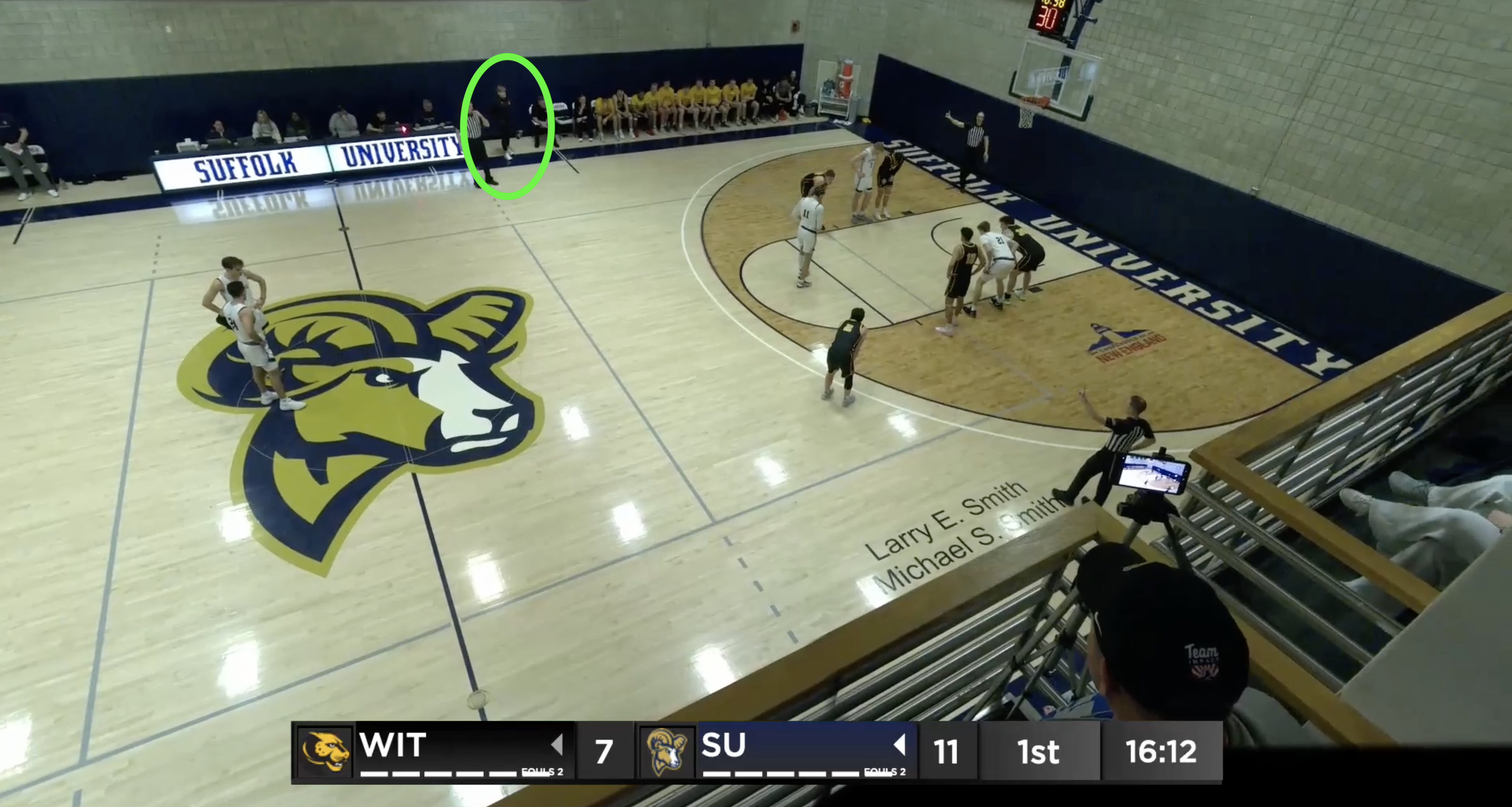 Disappearance Forces Women's Basketball Coach To Coach Men