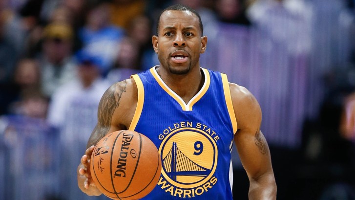 Andre Iguodala on the Warriors