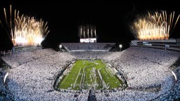 Penn State’s Beaver Stadium Looks Startlingly Unrecognizable Amid Renovations