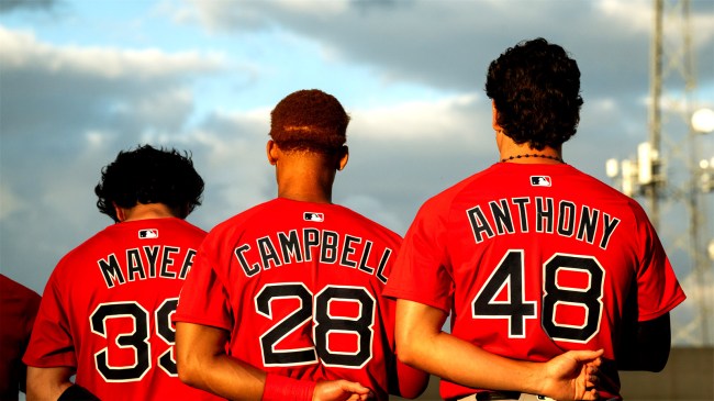 Boston Red Sox top-three prospects Marcelo Mayer Kristian Campbell Roman Anthony