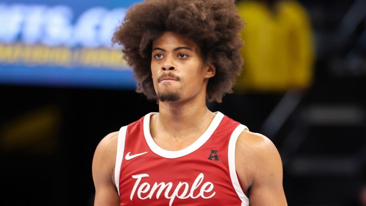 Temple basketball player Elijah Gray