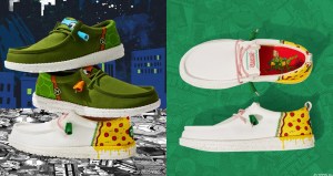 HEYDUDE x TMNT shoes