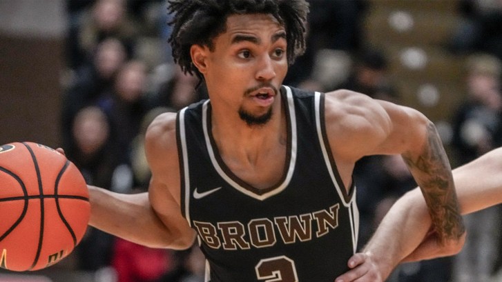 Brown basketball player Jeremiah Jenkins