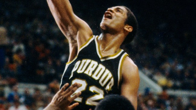 Purdue center Joe Barry Carroll