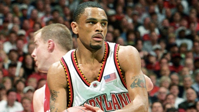 Maryland guard Juwan Dixon