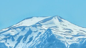 Mount Spurr volcano in Nikiski Alaska