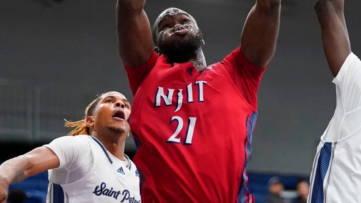 NJIT basketball player