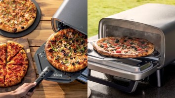 The New Ninja Artisan™ Portable Pizza Oven Makes Perfect Pies Right From Your Backyard