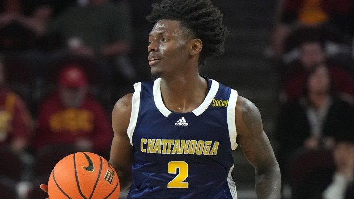 Chattanooga basketball player Trey Bonham