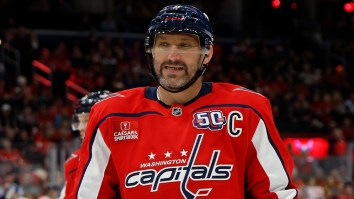 Alex Ovechkin Gave A Signed Stick To An Opposing Player Who Ensured He Didn’t Have To Share A Trophy With Leon Draisaitl