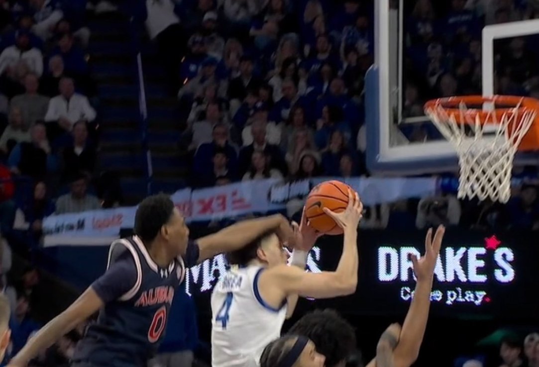 Auburn Kentucky Foul SEC Referee