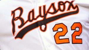 June 29, 2008; Bowie, MD, USA; Bowie Baysox pitcher Chris Tillman (22) pitches against the Altoona Curve at Prince Georges County Stadium. The Baysox defeated the Curve 6 - 5. Mandatory Credit: Joy R. Absalon-USA TODAY Sports