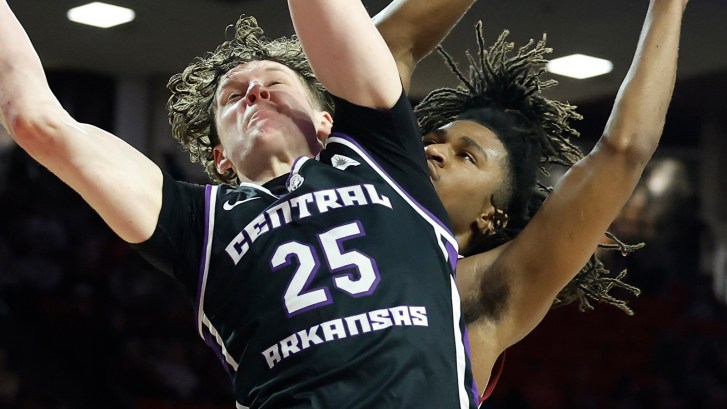 Central Arkansas basketball player