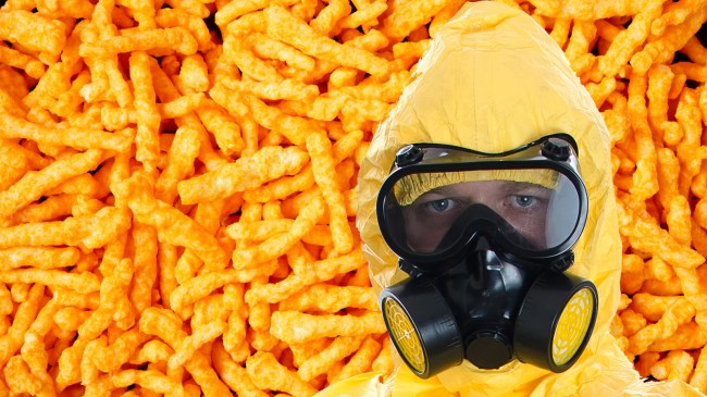 cheetos hazmat suit meth