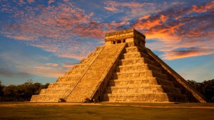 Mayan temple Chichen Itza in Mexico's Yucatan peninsula