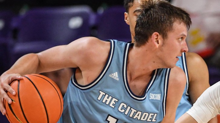 Citadel basketball player