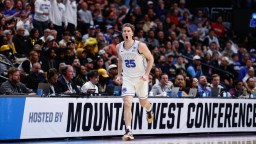 Hidden Camera Nabs BYU Hooper’s Celebration After Controversial Foul Sent Him To Basketball Purgatory