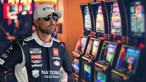 Denny Hamlin Slot Machine Jackpot Las Vegas