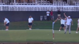 Fat Perez Drains ‘Better Than Most’ Tiger Woods Putt At Creator Classic (Side-By-Side Video)