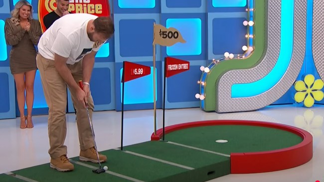 Golf pro on The Price is Right