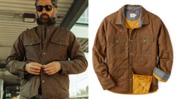 The Huckberry Sale Includes This $172 Quilted Waxed Shirt Jacket