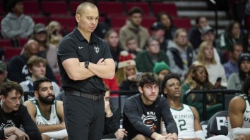 Portland State Hoops Coach Cuts His Own Mic When Postseason Pep Talk Accidentally Turns Foul