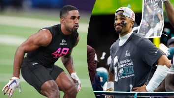 Jalen Hurts’ Doppelganger Rejects Their Uncanny Resemblance After He Went Viral At NFL Combine