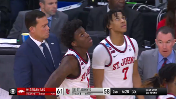 March Madness Referee Standing NOWHERE Near The Rim Ruined St. John’s By Playing The Main Character