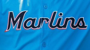 miami marlins logo on jersey