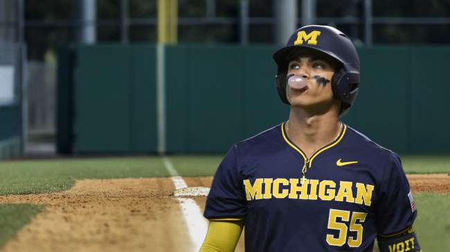 Michigan baseball player Mitch Voit.