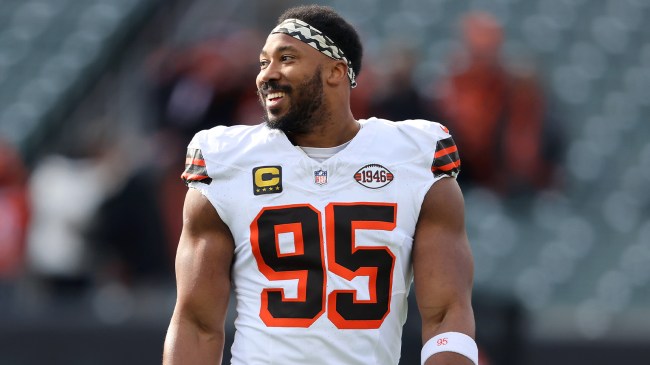 Browns DE Myles Garrett