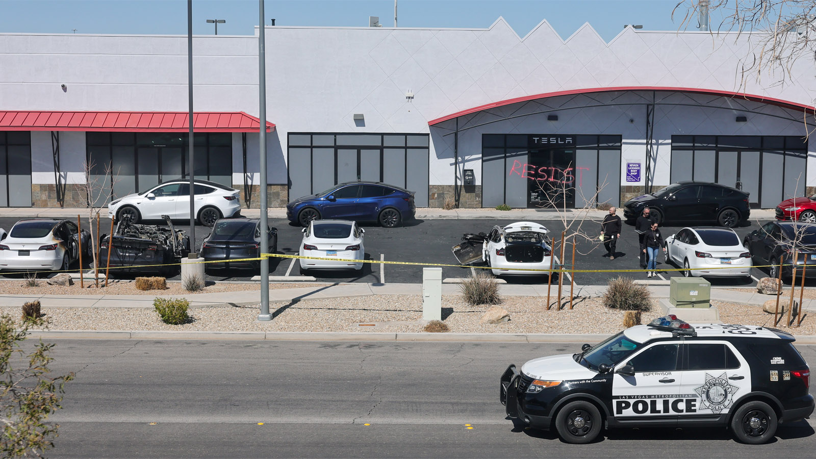 Feds Arrest 36 Year Old Man For Setting Fire To Teslas In Vegas