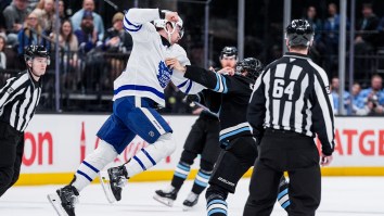 NHL Player Pulls Out Superman Punch During Fight And It Did Not End Well