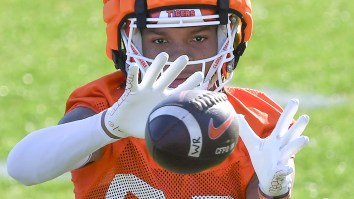 Dabo Swinney’s First-Ever Transfer Towers Over New Clemson Football Teammates At 6-Foot-5