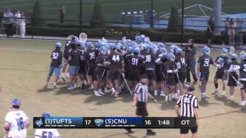 College Lacrosse Controversy Spoils Top-Five Upset After No-Goal Leads To Chaos In Overtime