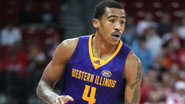 Western Illinois basketball player