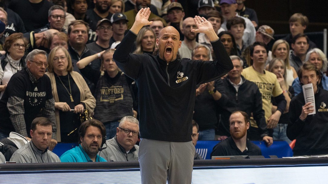 Wofford Furman Basketball T-Shirt Troll