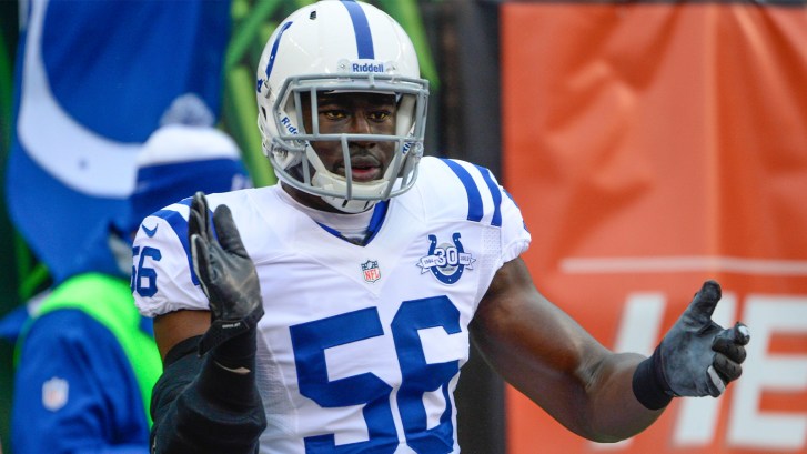 Colts LB Daniel Adongo