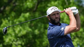 Jon Rahm Nearly Snaps Driver Over Knee During Frustrating First Round At The Masters