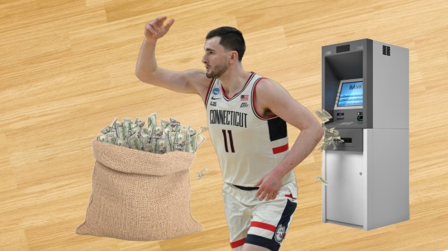 UConn basketball player Alex Karaban