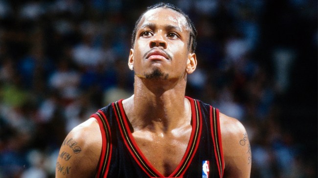 76ers guard Allen Iverson