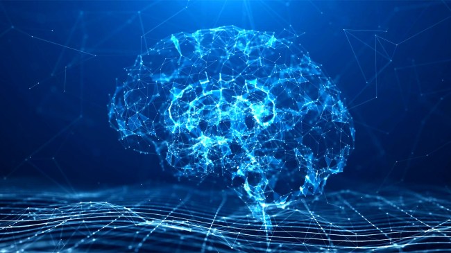 artificial intelligence AI microprocessor transfer digital data through brain