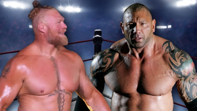 Brock Lesnar and Batista