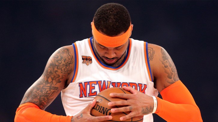 Carmelo Anthony on the Knicks