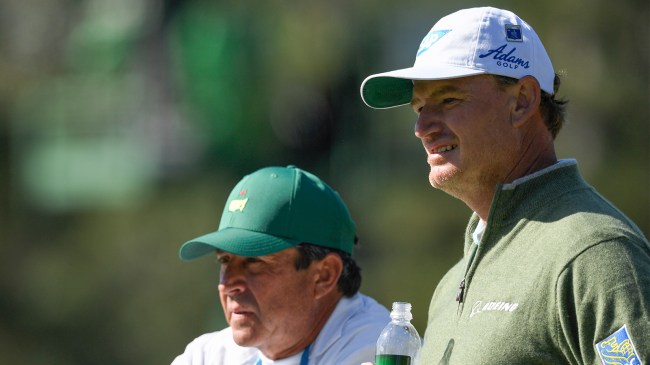 Ernie Els at The Masters